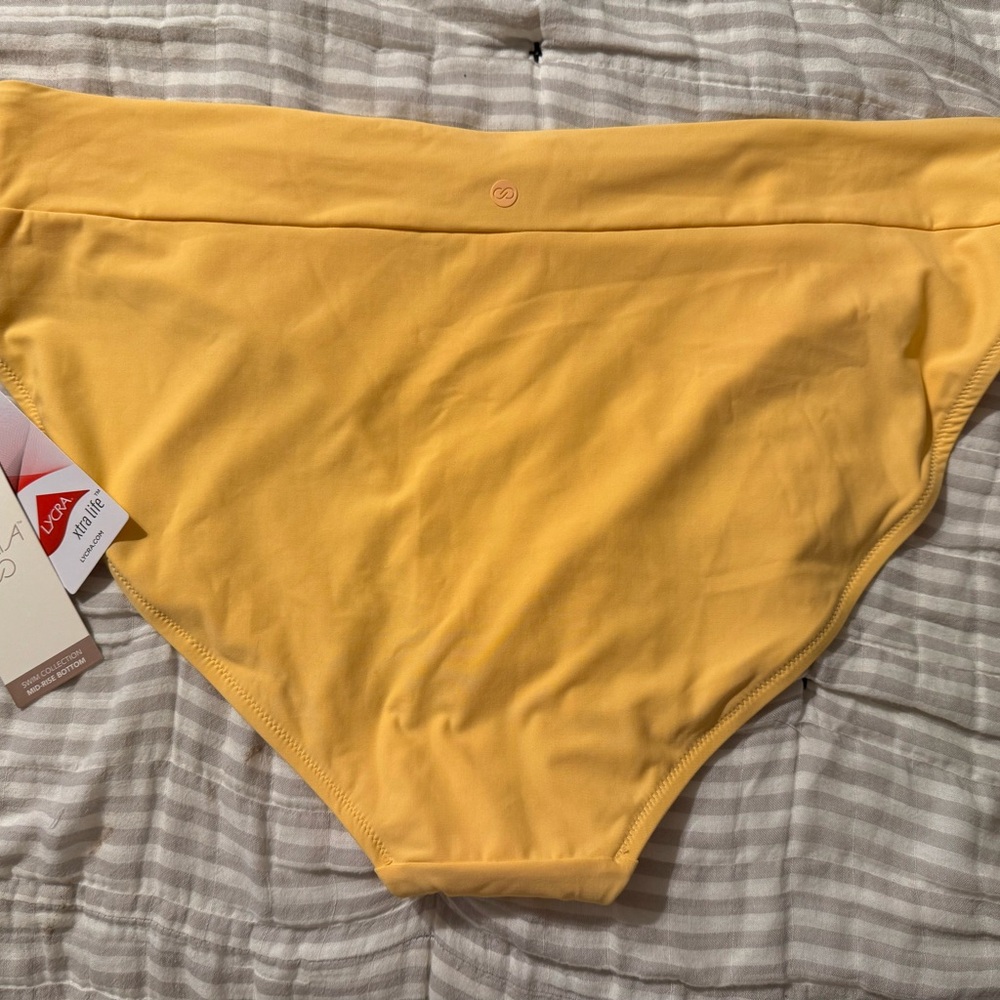 Calia Bikini Bottom in Sunrise Orange